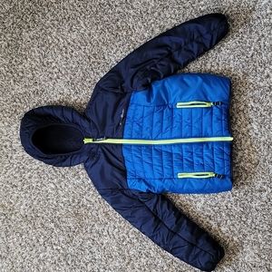 Eddie Bauer Kids S(7/8) blue/navy Shell jacket